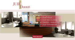Desktop Screenshot of juris-domus.com